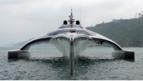 Superyacht Adastra - bow